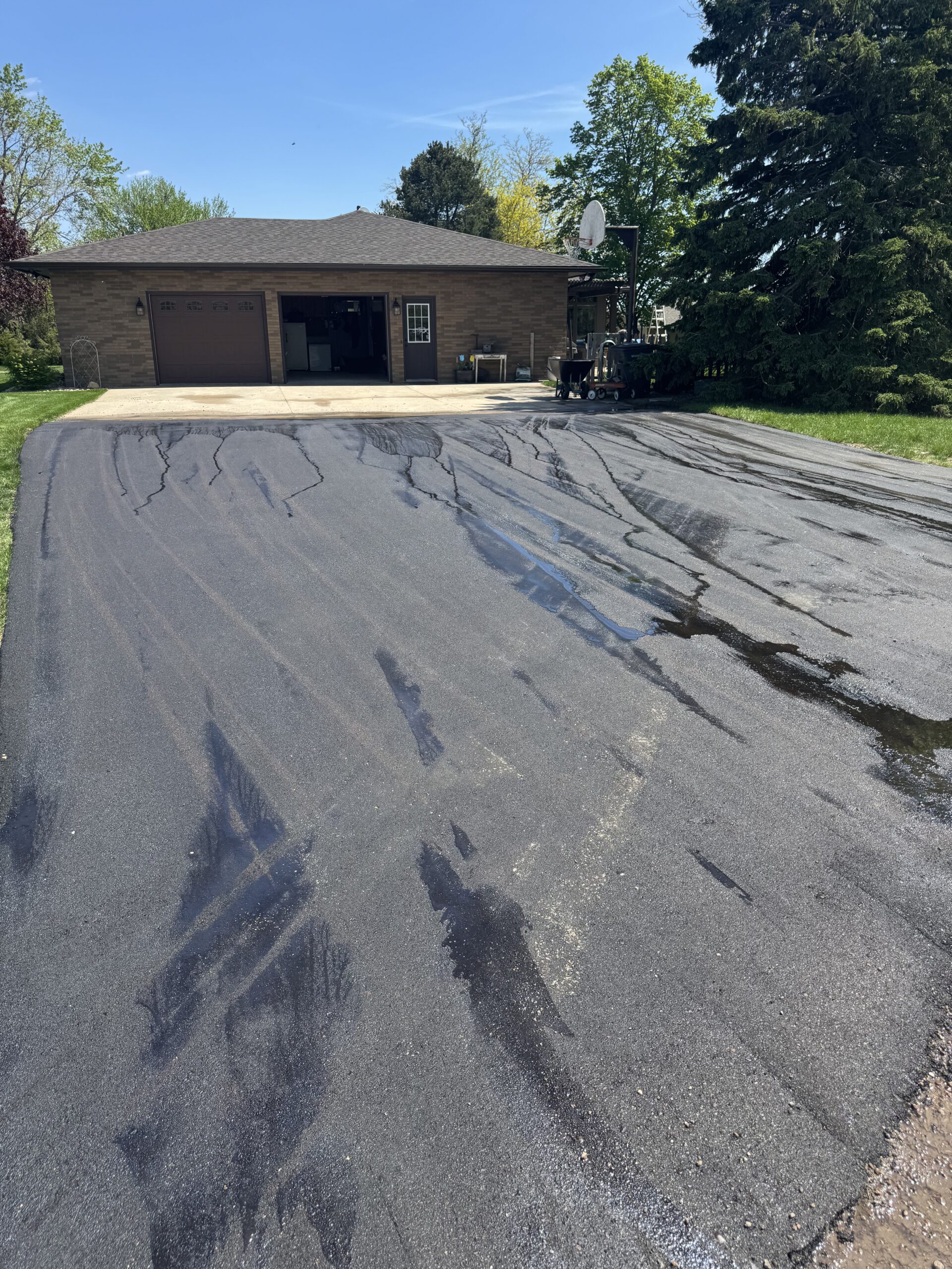 Sealcoating project nationwide — Precision Asphalt Paving